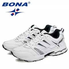 BONA-Zapatillas deportivas transpirables para hombre, calzado Popular para correr al aire libre, cómodo, nuevo diseño, envío gratis - tienda en línea