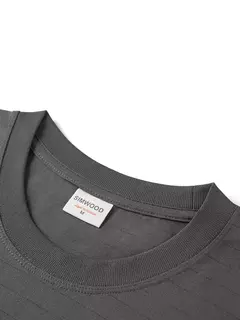 SIMWOOD 2025 novedad de verano, camiseta atlética de secado rápido de tela antiestática ligera de ajuste Regular de 150gsm, camisetas que absorben la humedad para hombres - Eleganzie