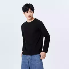 Image of Semir-ropa interior de algodón suave para hombre, cómoda, se puede usar sola, bolsillos íntimos de moda, capa Base informal delgada