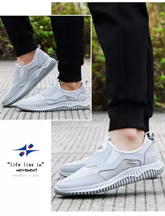 BONA-zapatos Krasovki de malla transpirable para hombre, zapatillas informales superligeras, Tenis masculinos, novedad - Eleganzie