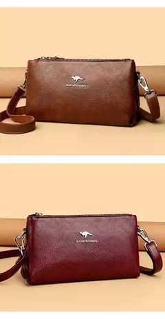 Bolsos de hombro tipo bandolera de piel sintética de alta calidad para mujer, bolsos de lujo para madre 2025, bolso de mano tipo mensajero para mujer, bolso de mano de dos capas - tienda en línea