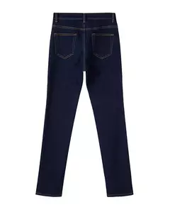AMII Minimalism Jeans para mujer 2022 otoño pies delgados moda Casual todo-fósforo algodón ligero elástico pantalones hasta el tobillo 12260078 - comprar en línea