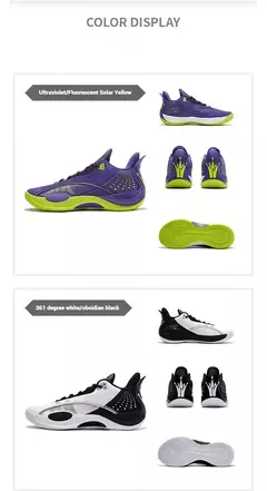 Zapatillas de baloncesto para hombre del equipo Joker de 361 grados CQT rebote estable antideslizante resistente al desgaste zapatillas de combate de alta calidad para hombre 572511105 - buy online