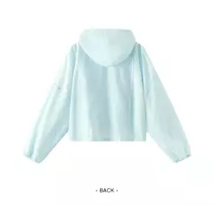 Chaqueta Semir para mujer con estampado Floral femenino 2025 nueva chaqueta con capucha de gran tamaño de verano dulce para trajes casuales y de moda en internet