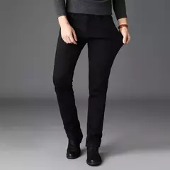 Pantalones vaqueros elásticos para hombre, vaqueros de estilo clásico, ajustados, informales, de marca, 2023