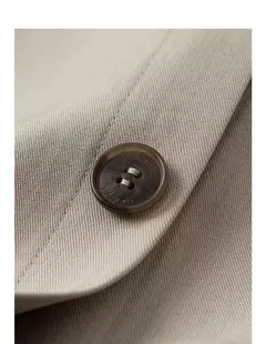 TOYOUTH-Chaqueta de mujer, traje de trabajo de manga larga de Color sólido con un botón, ropa de trabajo para oficina, otoño 2024