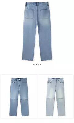 Image of Semir-pantalones vaqueros de Estilo Vintage para hombre, pantalón de paracaidista de pierna recta, holgado, a la moda, novedad de verano, 2024