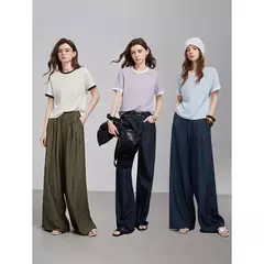 TOYOUTH Camiseta de manga corta para mujer, camisetas nuevas de primavera 2025 8521006 - Eleganzie