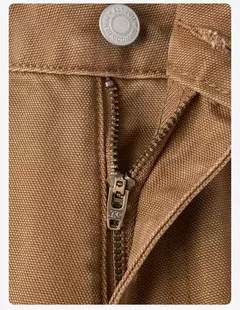 SIMWOOD 2025 primavera nueva suelta Relax 12oz tela de lona pantalones de carpintero hombres lavados Vintage pantalones de alta calidad - online store