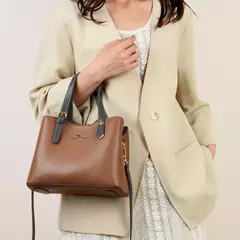 Bolsos de viaje de 3 capas para mujer, bandolera de mano de cuero Pu suave de canguro de alta calidad, bandolera - Eleganzie