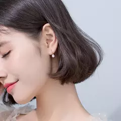 Pendientes de Aro de Plata 925 con Circón – Estilo Bohemio y Diseño Geométrico en internet