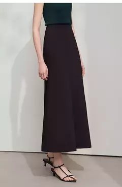 AMII falda minimalista sirena para mujer 2025 primavera nueva elegante Oficina señora sólido longitud media faldas elásticas delgadas 12521065 - buy online