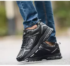 BONA, nuevos zapatos clásicos de estilo para correr para hombre, zapatos deportivos con cordones para hombre, zapatillas deportivas de cuero para correr al aire libre, cómodas - buy online