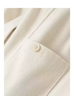 TOYUTH-Blusa Vintage de pana para mujer, camisa de manga larga con cuello vuelto, ropa de trabajo, Tops, Otoño, 2024 en internet
