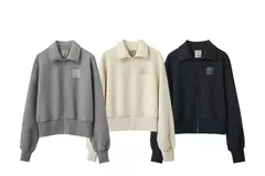 Amii-abrigo corto informal con cremallera para mujer, sudadera holgada de cuello alto, chaqueta deportiva de calle, Otoño, 2024, 12443222 - comprar en línea