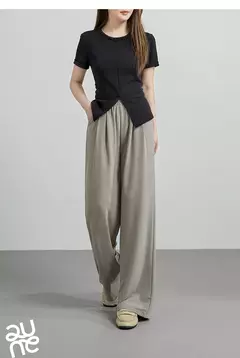 TOYOUTH Pantalones casuales para mujer 2025 Verano Nuevos pantalones largos P 8527801 - Eleganzie