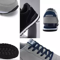Nuevas de cuero, zapatos para correr para hombre, zapatillas Unisex cálidas de invierno, zapatos ligeros para caminar para mujer, zapatos deportivos de plantilla suave con cordones 37-47 - Eleganzie
