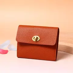 Nueva cartera ins bolso de cambio retro, bolso de tarjeta exquisito y pequeño, bolso de certificado de licencia de conducir de cuero suave en internet