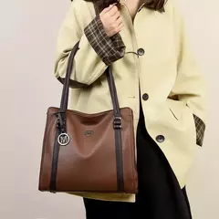 Bolsos de lujo de cuero suave para mujer, bolsos de hombro de diseñador, bolsos con asa superior de gran capacidad, bolso de compras, bolso principal - comprar en línea