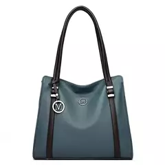 Bolsos de lujo de cuero suave para mujer, bolsos de hombro de diseñador, bolsos con asa superior de gran capacidad, bolso de compras, bolso principal
