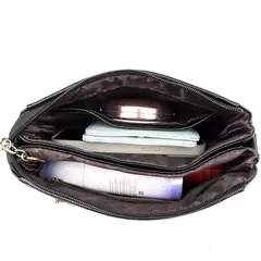 Bandolera de cuero suave con hilo de dos capas, bolso cruzado de lujo para mujer, bolsos pequeños a cuadros para mujer y bolso de mano, bolso principal en internet
