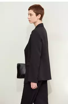 Amii minimalismo 2024 otoño nuevas Blazers mujeres con muescas calidad básica moda Chaqueta larga profesional ropa de mujer 12443051 - tienda en línea