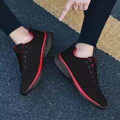 Zapatillas de correr para hombre y mujer, zapatos deportivos ligeros, clásicos, de malla, transpirables, informales, mocasines de moda - Eleganzie
