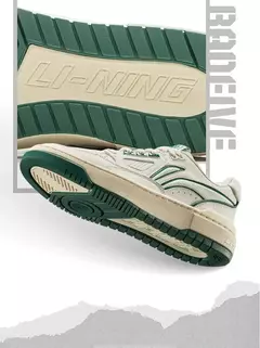 Li-ning hombres mujeres BADFIVE ROOKIE baloncesto cultura zapatos doble cojín zapatos deportivos forro estilo callejero zapatillas ABCV007 en internet