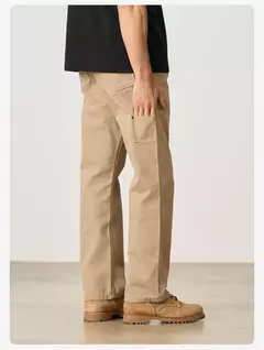 SIMWOOD 2025 primavera nueva suelta Relax 12oz tela de lona pantalones de carpintero hombres lavados Vintage pantalones de alta calidad - online store