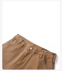 SIMWOOD 2025 primavera nueva suelta Relax 12oz tela de lona pantalones de carpintero hombres lavados Vintage pantalones de alta calidad