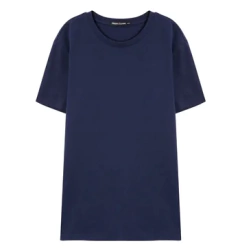 Metersbonwe Camiseta de manga corta para hombre, algodón puro perenne, camisetas monocromáticas informales, camisetas de gran oferta en internet