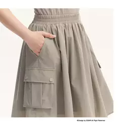 Semir-vestido de dos piezas de imitación para mujer, diseño versátil, cuello cuadrado, Falda corta ajustada, adecuado para niños pequeños, verano 2024 - Eleganzie