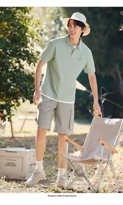 Semir-Polo para hombre, novedad de verano 2024, camiseta de manga corta, Top para ir al trabajo de negocios con sensación fresca - online store