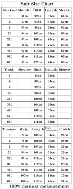 Imagen de Traje elegante para hombre para boda, 3 piezas, 2 conjuntos, Blazers, chaquetas completas, chaleco, pantalones, abrigos de lujo a la moda, traje clásico Formal 2025