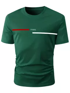 Camiseta holgada de verano para hombre, camisetas estampadas 100 algodón, camisetas de marca con estampado negro para hombre, camiseta blanca de moda, ropa informal para hombre - Eleganzie