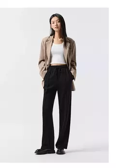 Semir pantalones casuales para mujer, pantalones largos perezosos, versátiles, primavera 2024, nuevos pantalones de pierna ancha adelgazantes y alargados de piernas - Eleganzie