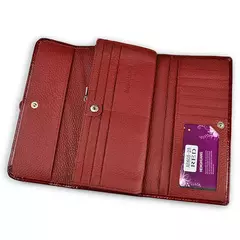Bolsos de mano de cuero genuino para mujer a la moda Carteras de diseño de lujo Monederos largos brillantes 2022 Bolso de mano elegante para mujer - tienda en línea