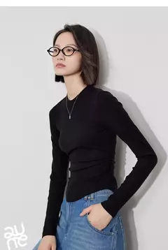 TOYOUTH-camisas de fondo para mujer, Jersey básico cálido y ajustado de manga larga, Tops en 3 colores, invierno 2024