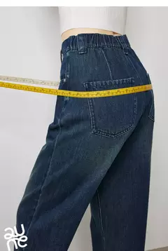 TOYOUTH-pantalones vaqueros para mujer, Vaqueros elásticos de cintura alta hasta el tobillo, bombachos, Otoño, 2024 en internet