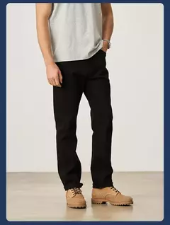 SIMWOOD alto estándar 2025 Primavera Verano nuevo 13,7 oz orillo Denim Jeans hombres pantalones de alta calidad pantalones de talla grande - comprar en línea