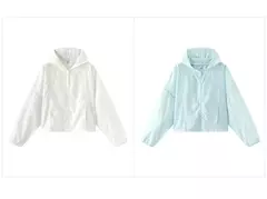 Chaqueta Semir para mujer con estampado Floral femenino 2025 nueva chaqueta con capucha de gran tamaño de verano dulce para trajes casuales y de moda - comprar en línea