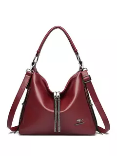 Bandolera de cuero de alta calidad para mujer, bolsos con asa superior, bolsos de mensajero informales de gran capacidad, bolsos de diseño de lujo para mujer 2024 en internet