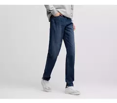 Semir Jeans hombres 2024 invierno nuevo Retro lavado pantalones cónicos sueltos estilo clásico de desplazamiento pantalones largos versátiles - buy online