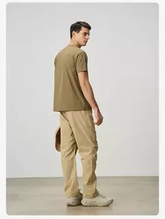 SIMWOOD 2025 novedad de verano, camiseta atlética de secado rápido de tela antiestática ligera de ajuste Regular de 150gsm, camisetas que absorben la humedad para hombres en internet
