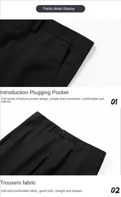Imagen de Traje para hombre elegante boda 3 piezas 2 conjuntos Blazers chaquetas completas chaleco pantalones moda abrigos de lujo 2025 traje clásico Formal