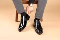 Zapatos de vestir con cremallera y cabeza de león Retro de lujo para hombre, mocasines de negocios para oficina, zapatos de boda para fiesta de alta calidad, nuevo estilo - tienda en línea