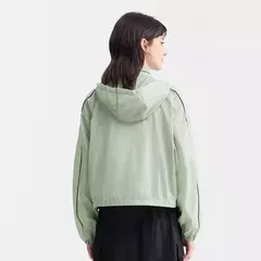 Semir-Chaqueta corta con capucha para mujer, abrigo holgado de protección solar on internet