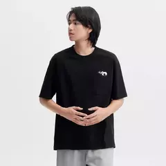 Semir-Camiseta de manga corta para hombre, Top bordado de Panda, holgado e informal, novedad de verano, 2024 on internet
