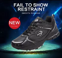 BONA, nuevos zapatos clásicos de estilo para correr para hombre, zapatos deportivos con cordones para hombre, zapatillas deportivas de cuero para correr al aire libre, cómodas - Eleganzie