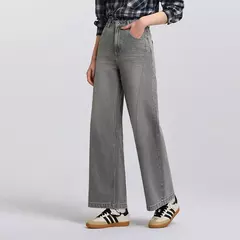 Semir Jeans Mujer Pantalones de pierna ancha de cintura alta 2025, nuevos pantalones largos de primavera, pantalones versátiles de moda de estilo callejero